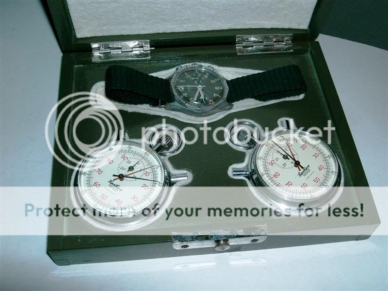 Navigational set of watches for the German Bundeswehr